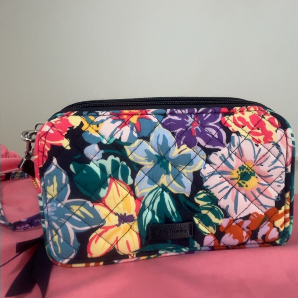 Vera Bradley Floral Quilted Crossbody Bag